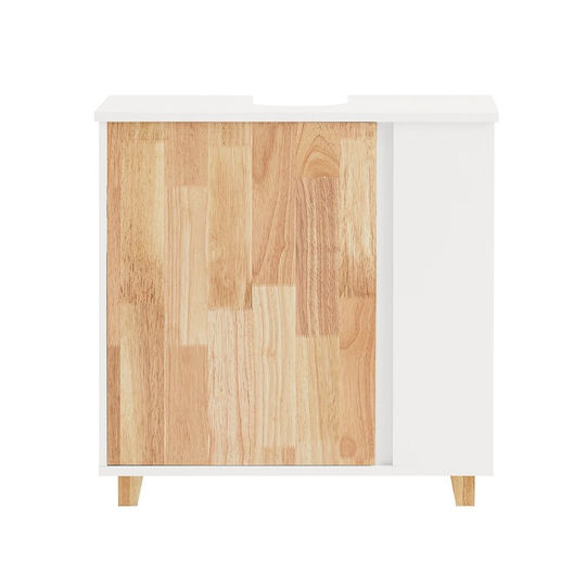 SoBuy Blat cu Lavoar L30xW30xH60cm Alb