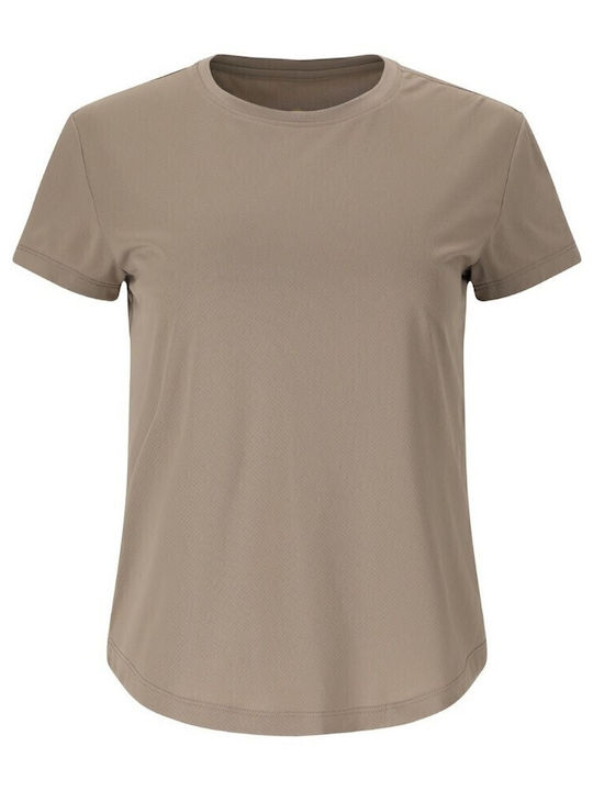 Γυναικείο T-shirt Fast Drying Brun
