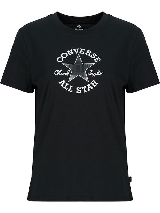 Chuck Patch Tricou Damă Negru