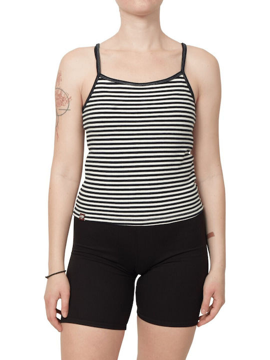 Women's Lingerie Top Striped Blue