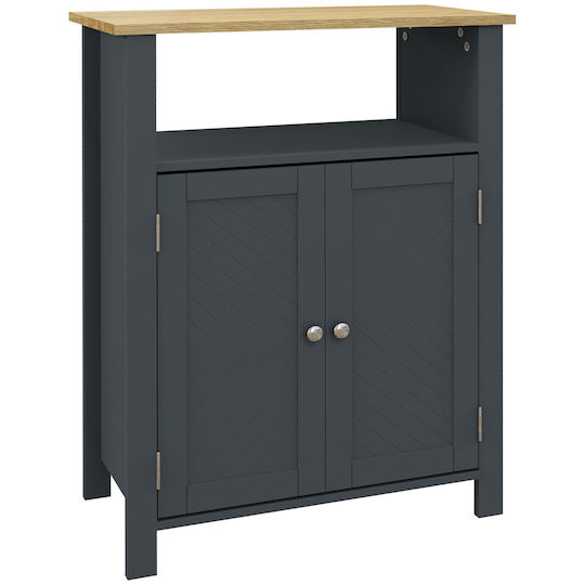 Kleankin Blat fără Lavoar L60xW30xH80.5cm Albastru