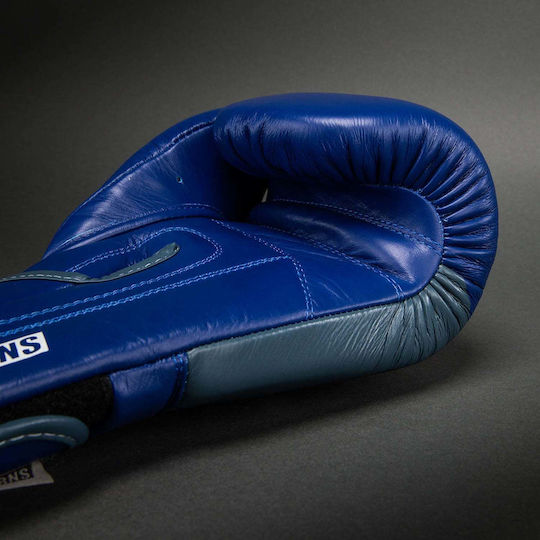 Ringhorns Boxhandschuhe Für Wettkampfhandschuhe Blau