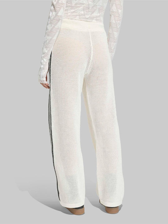 Track Pants Damen Jogginghosen Weiß