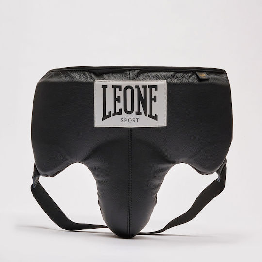 Leather Groin Protector Leone Sport Caligola Classico Pro Prc02 Black