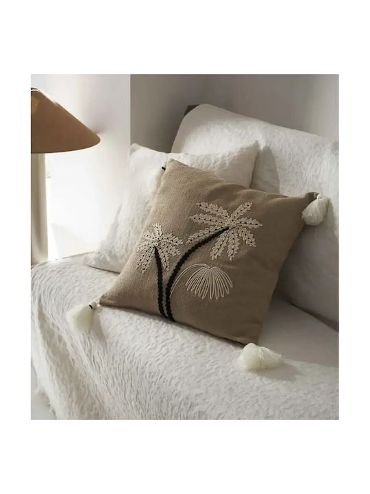 Gofis Home Decorative Pillow Case Azael from 100% Cotton Azael 582 45x45cm