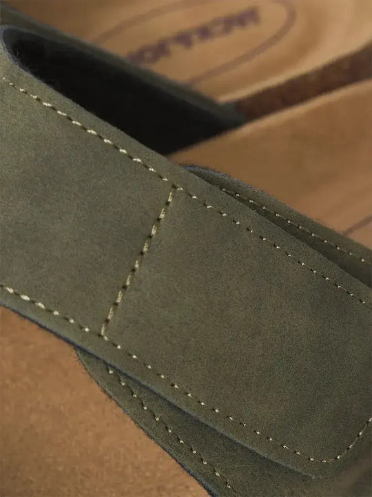 Men's Sandals in Green Colour
