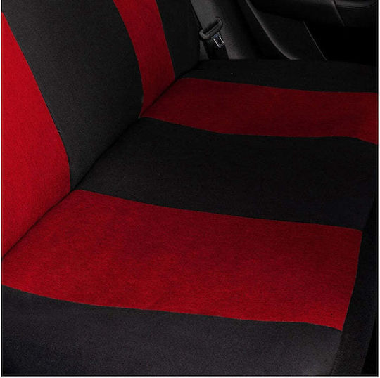Set Huse Scaune Auto Universale Personalizate Nero Roșii Noi Skoda