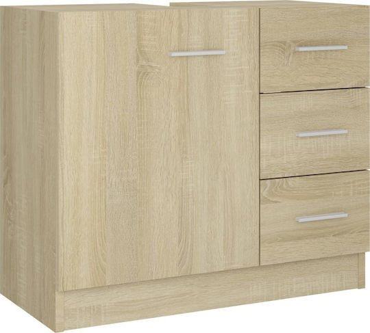 vidaXL Countertop without Sink L63xW30xH54cm Sonoma