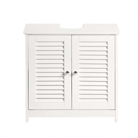 SoBuy Waschtisch ohne Waschbecken L60xB58xH35cm White