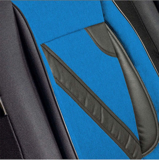 Set Universal Nero Blau Custom Autositzbezüge Kia