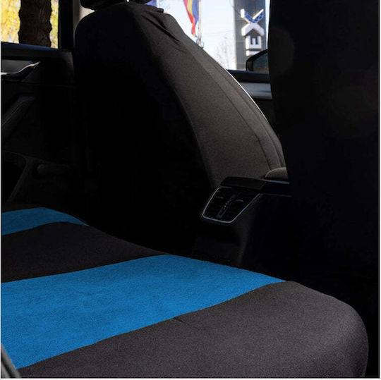 Set De Huse Scaune Auto Universale Nero Albastre Suzuki