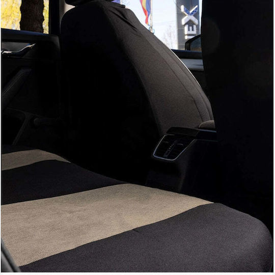 Set Universal Nero Beige Custom Seat Covers Kia