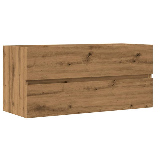 vidaXL Blat fără Lavoar L100xW38.5xH45cm Coffee