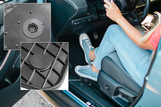 Rubber Mats Set Nissan Leaf I Hatchback From 2010 To 2017
