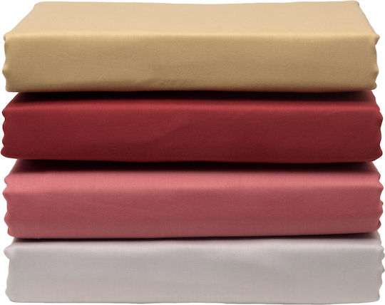 Anna Riska Bed Sheet Double With Rubber Hugger 160x200+25cm Gray