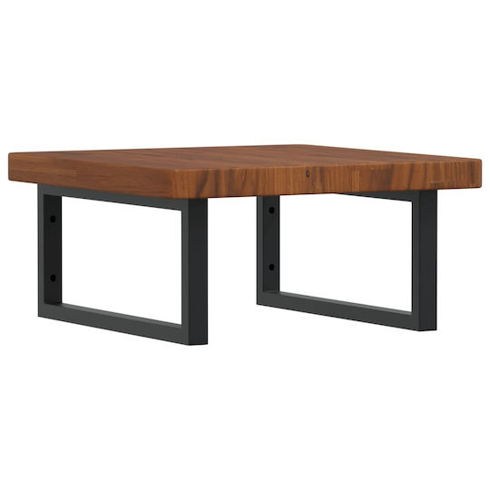 vidaXL Blat fără Lavoar L50xW50xH4cm Maro