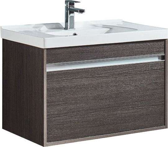 Gloria Anesi-Up Countertop without Sink L80xW46xH55cm Dark Paul