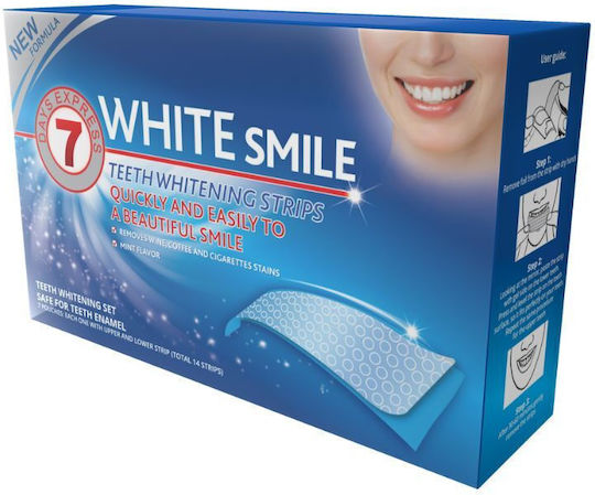 WHITEsmile Ταινίες Λεύκανσης Δοντιών 7τμχ
