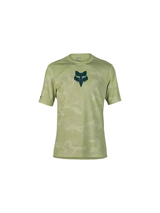 Fox Ranger Kurze Ärmel Radtrikot Grün