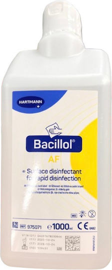Hartmann Bacillol Af Καθαριστικό Υγρό Γενικής Χρήσης με Απολυμαντική Δράση 1lt