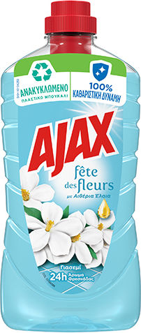 Ajax Καθαριστικό Υγρό Πατώματος Γιασεμί 1lt