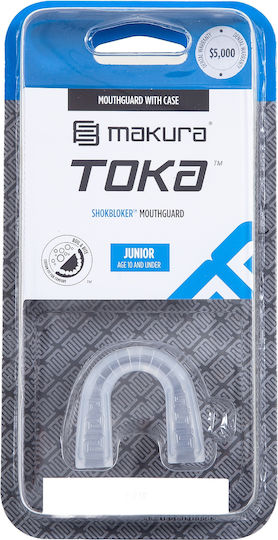Makura Sport Toka 6017514112 Προστατευτική Μασέλα Junior Διάφανη