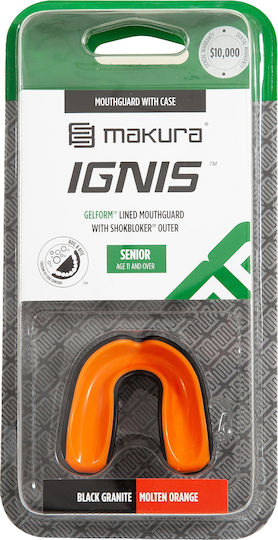 Makura Sport Ignis 6017514013 Protective Mouth Guard Senior Black