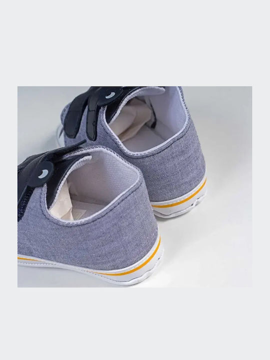 On Line Weiche Sohlenschuhe für Babys Blau