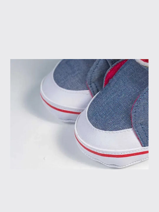 On Line Βρεφικά Sneakers Αγκαλιάς Μπλε