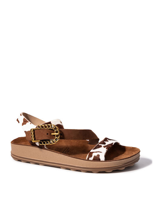 Leather Women's Anatomic Sandals MOKA