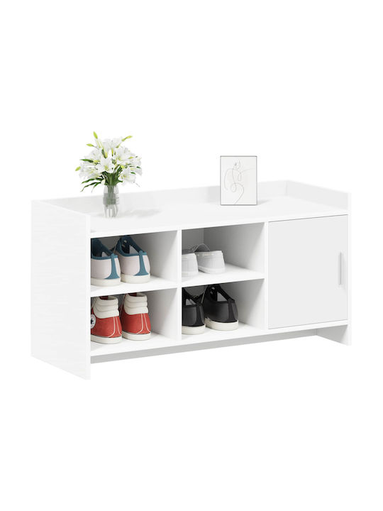 Dulap Pentru Pantofi Din Lemn 100x39,5x51cm