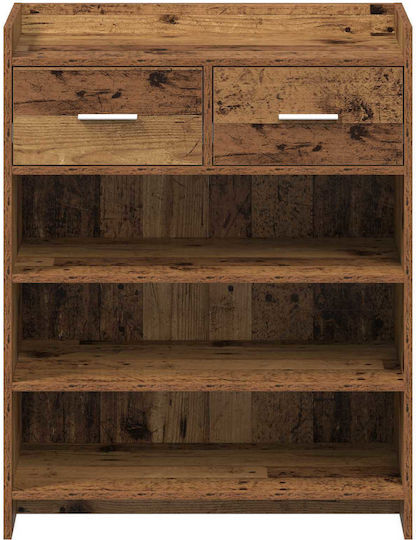vidaXL Schuhorganisatoren aus Spanplatte 73.5x36x92cm