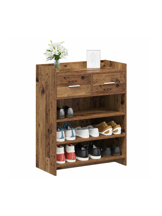 Dulap Pentru Pantofi Din Lemn 73.5x36x92cm