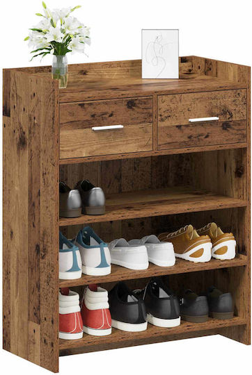 vidaXL Schuhorganisatoren aus Spanplatte 73.5x36x92cm