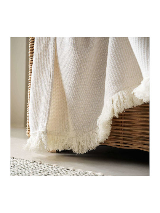 Gofis Home Odessa Ριχτάρι Πολυθρόνας 180x180εκ. Off White
