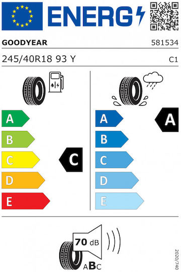 Goodyear Eagle F1 Asymmetric 6 245/40R18 93Y FP Θερινό Λάστιχο για Επιβατικό Αυτοκίνητο