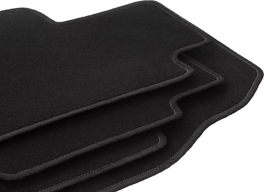 Basic Black Velour Mats Peugeot 5008 Ii Gt Line 5 Seats 2017-2020
