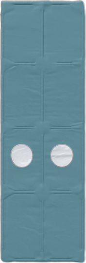 Kids Single Bed with Desk Light Blue
