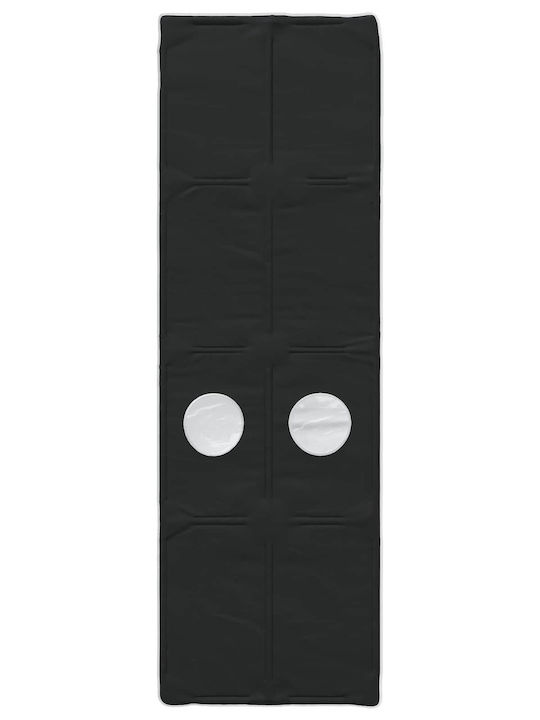 Pat pentru Copii Single cu Birou Negru