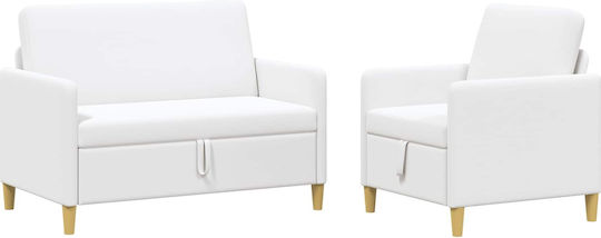 Living Room Furniture Set 2-Seater & Armchair