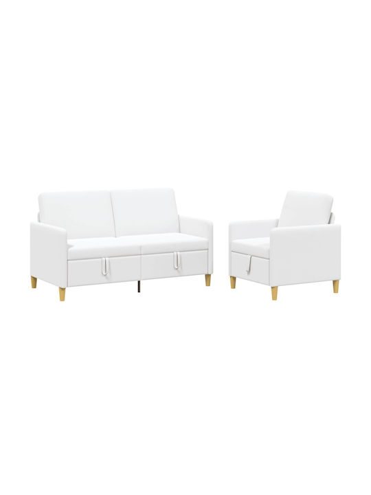 Living Room Furniture Set 2-Seater & Armchair