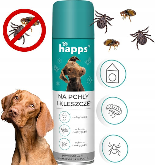 Happs Fleas Ticks 250ml
