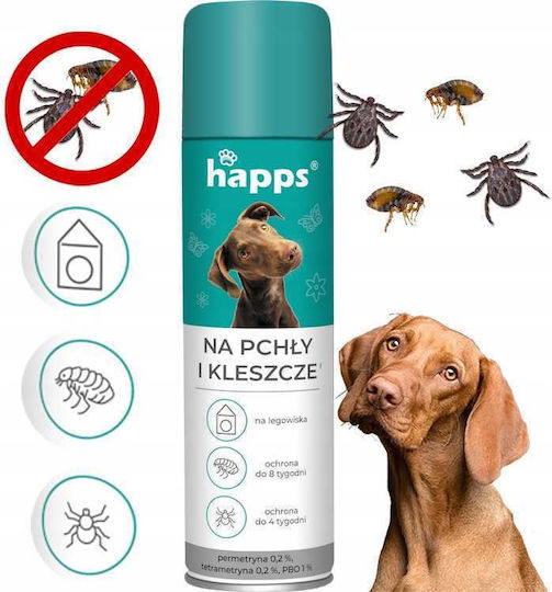 Happs Fleas Ticks 250ml