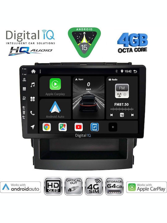 Digital IQ Car Audio System for Subaru Forester 2002-2008 Bluetooth USB WiFi GPS Apple CarPlay Android Auto with 9" Touch Screen
