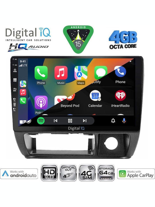 Digital IQ Car Audio System for Suzuki Jimny 1995-2005 (Bluetooth/USB/WiFi/GPS/Apple CarPlay/Android Auto) with 9" Touch Screen