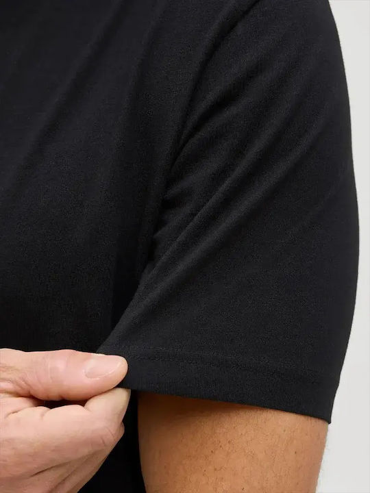 T-shirt Μαύρο
