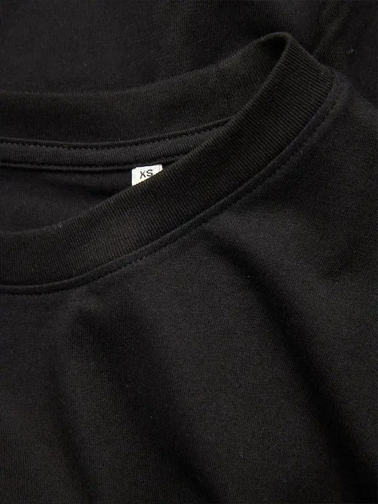 T-shirt Μαύρο