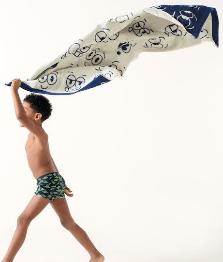 Kentia Kids' Beach Towel Light Blue 140x70cm