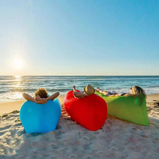 Factory Cloud Lounger Φουσκωτό Lazy Bag Μπλε 180x70cm
