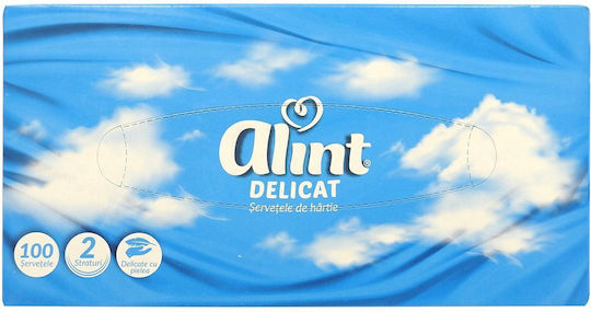 Alista Home 100 Papiertaschentücher 2 Lagen (1 Packung)